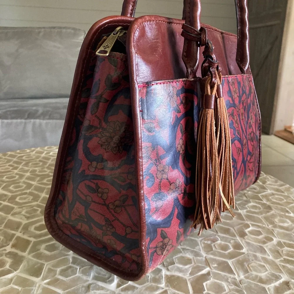 Patricia Nash Paris Vintage Tapestry Satchel